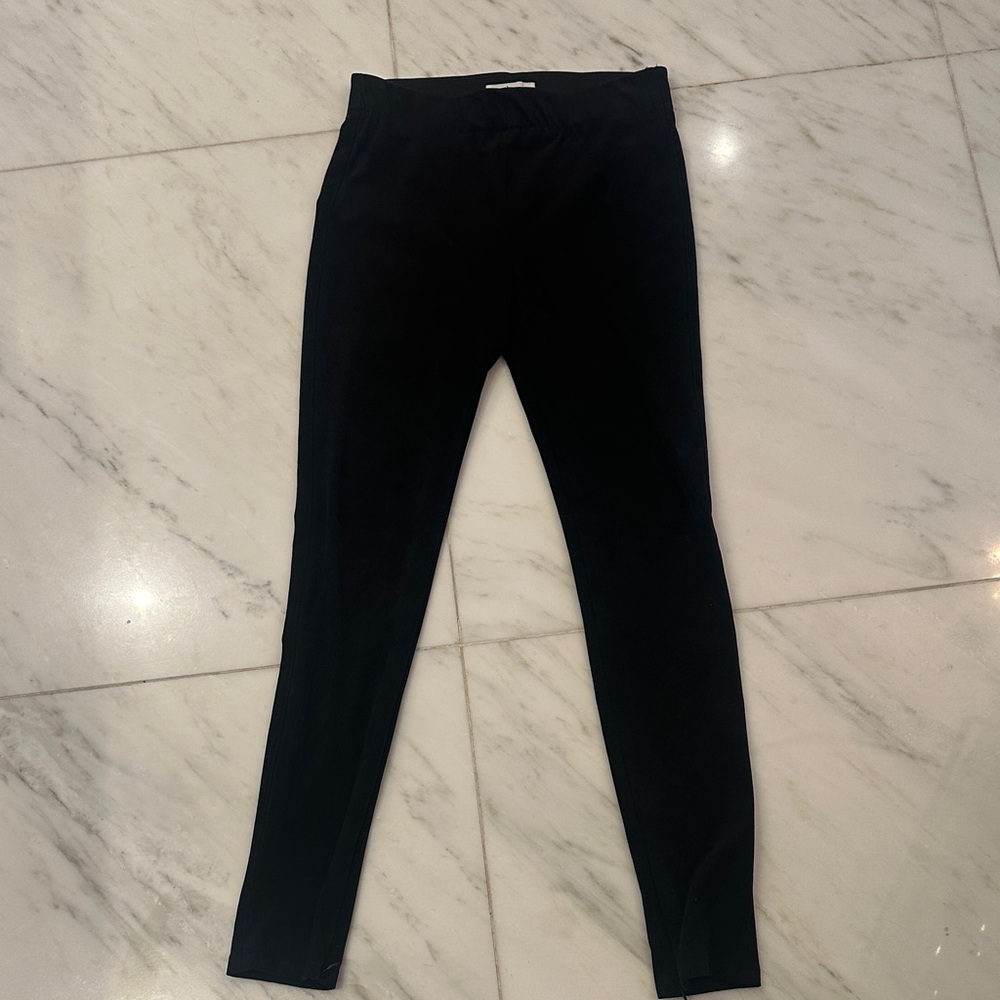Velvet Black Skinny Pants